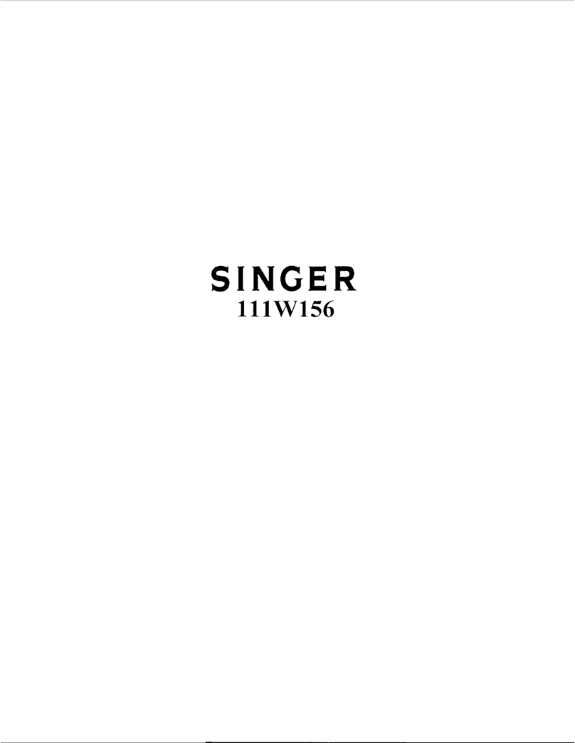 Singer 111W156 Quick start guide