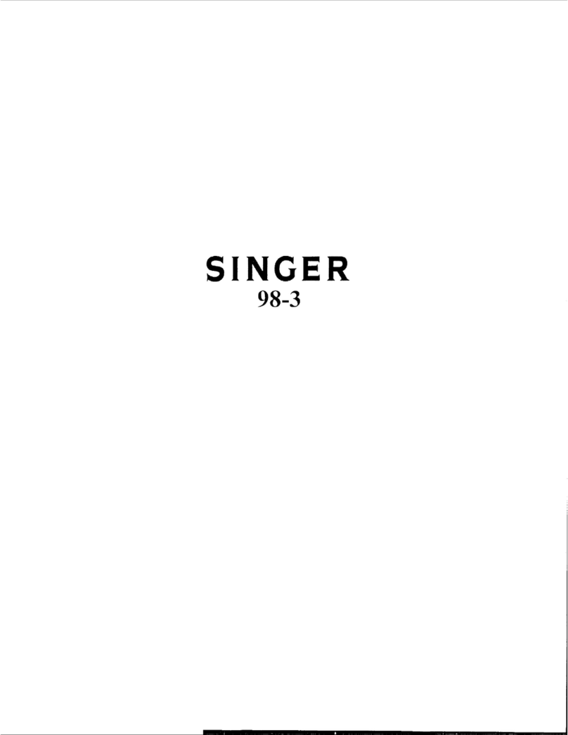 Singer 98-3 User manual