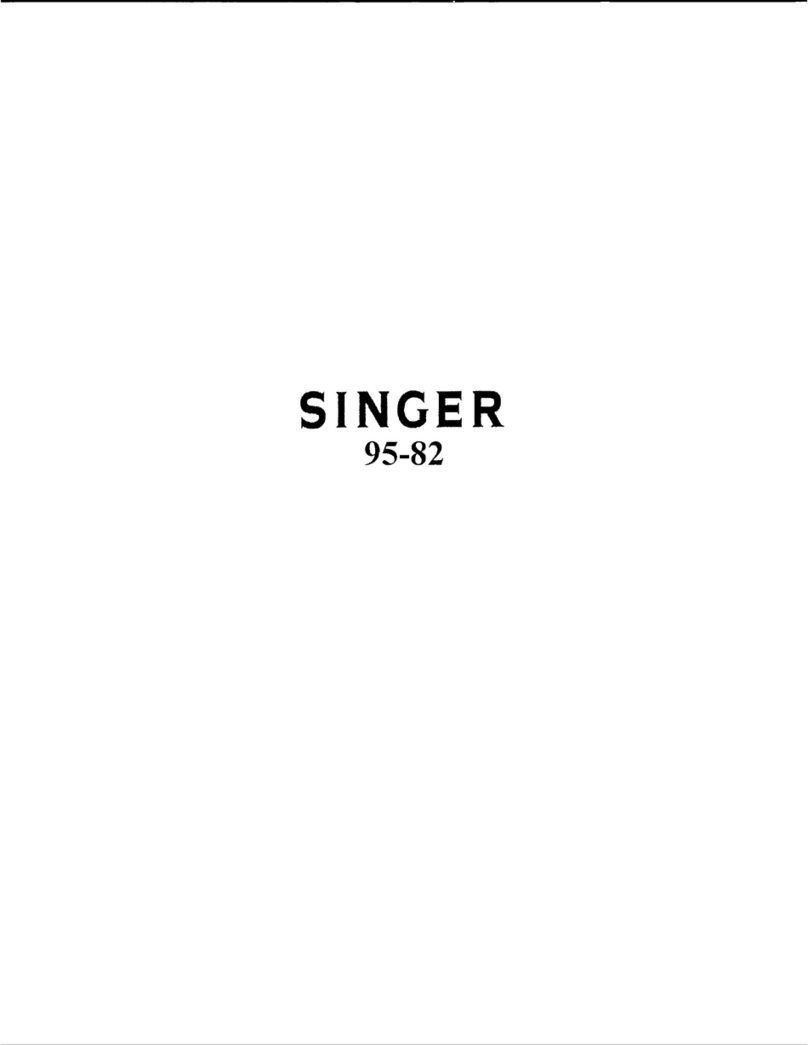 Singer 95-82 User manual