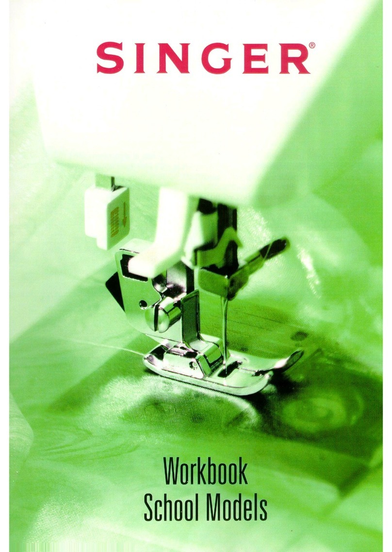 Singer WORKBOOK SCHOOL MODELS Operation instructions