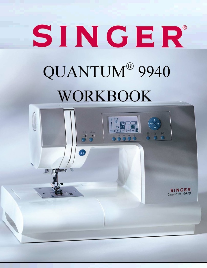 Singer QUANTUM 9940 Operation instructions
