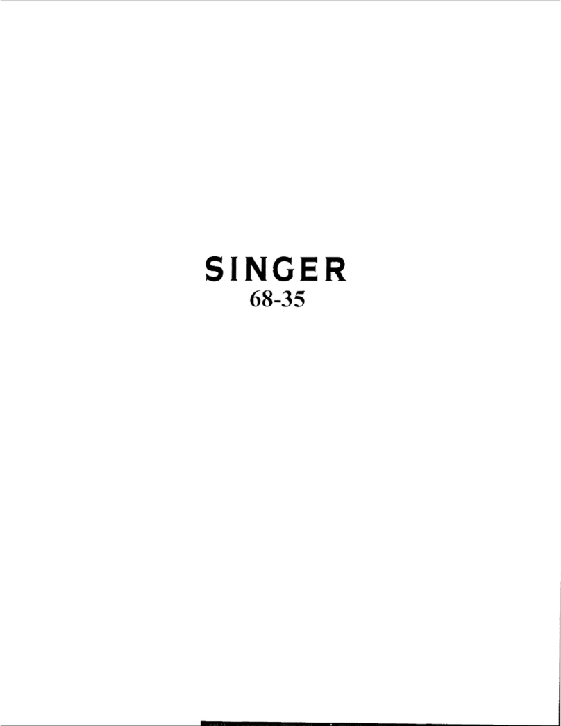 Singer 68-35 Quick start guide