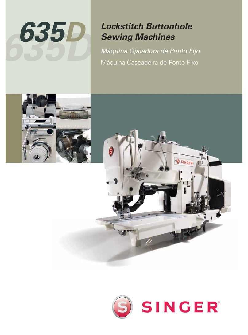 Singer 635D User manual