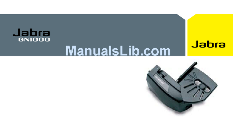 Jabra GN1000 User manual