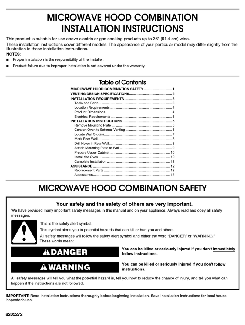 Whirlpool 8205272 User manual