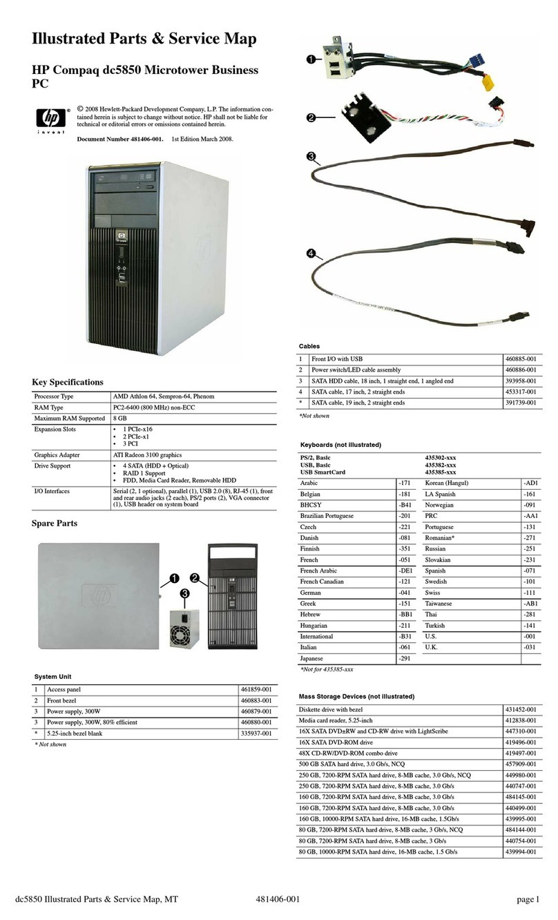Compaq dc5850 - Microtower PC Setup guide