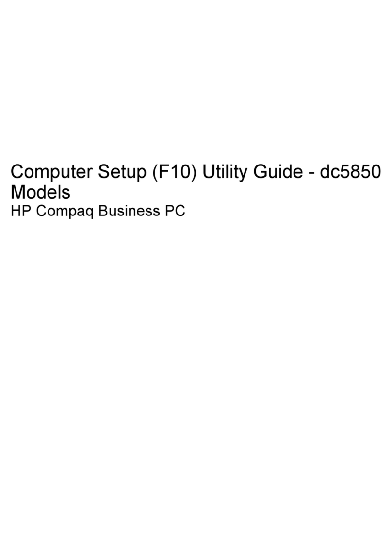 Compaq dc5850 - Microtower PC User manual Compaq dc5850 - Microtower PC User manual