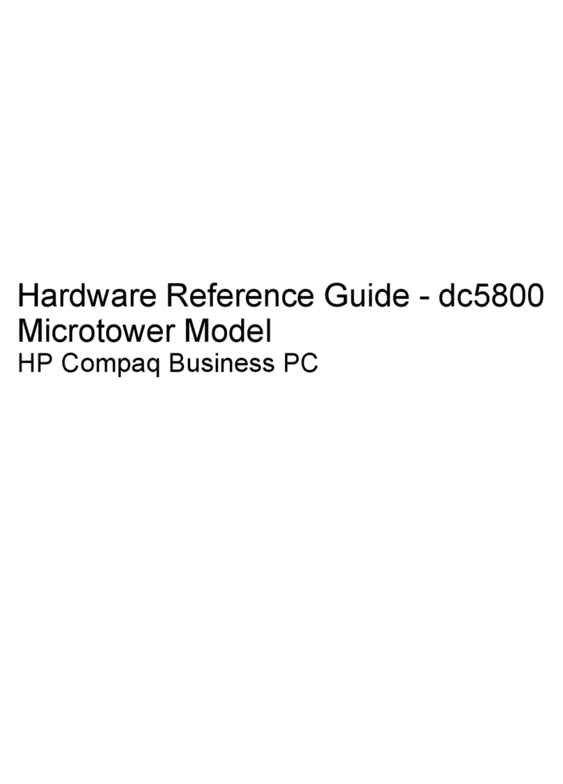 Compaq dc5800 - Microtower PC Operating and maintenance manual