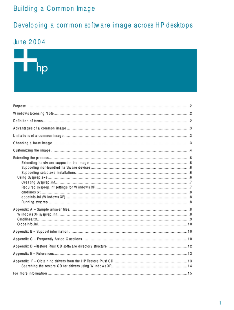 Compaq dc5100 - Microtower PC User manual