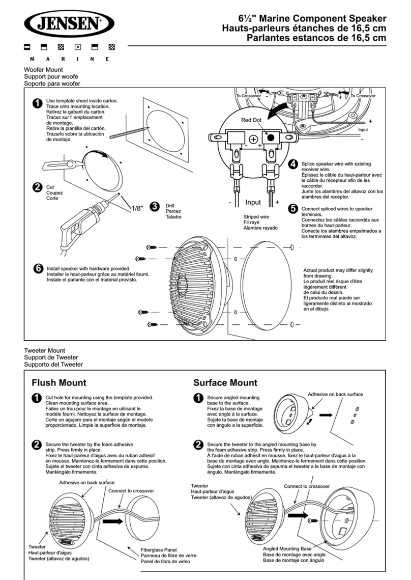 Jensen MXS60CSS Guide