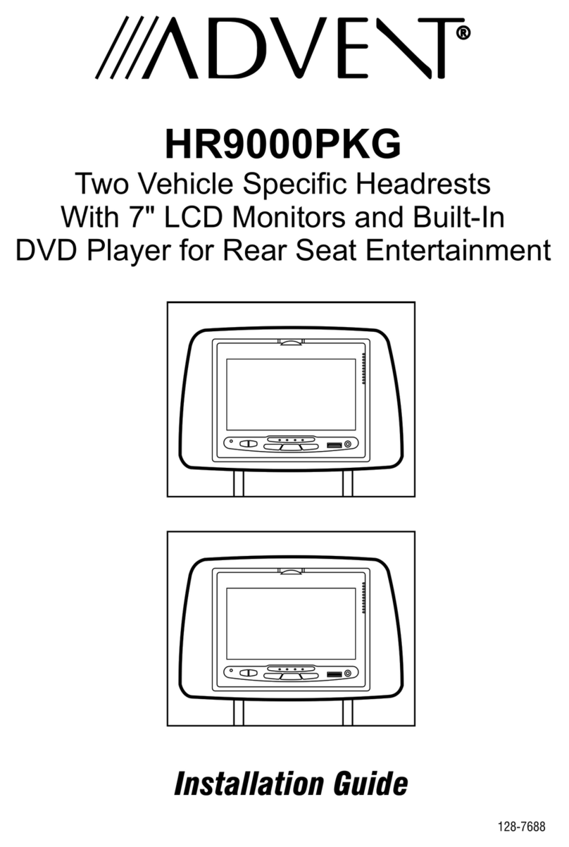 Advent HR9000PKG User manual