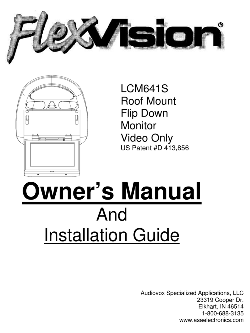 flexvision LCM641S Programming manual
