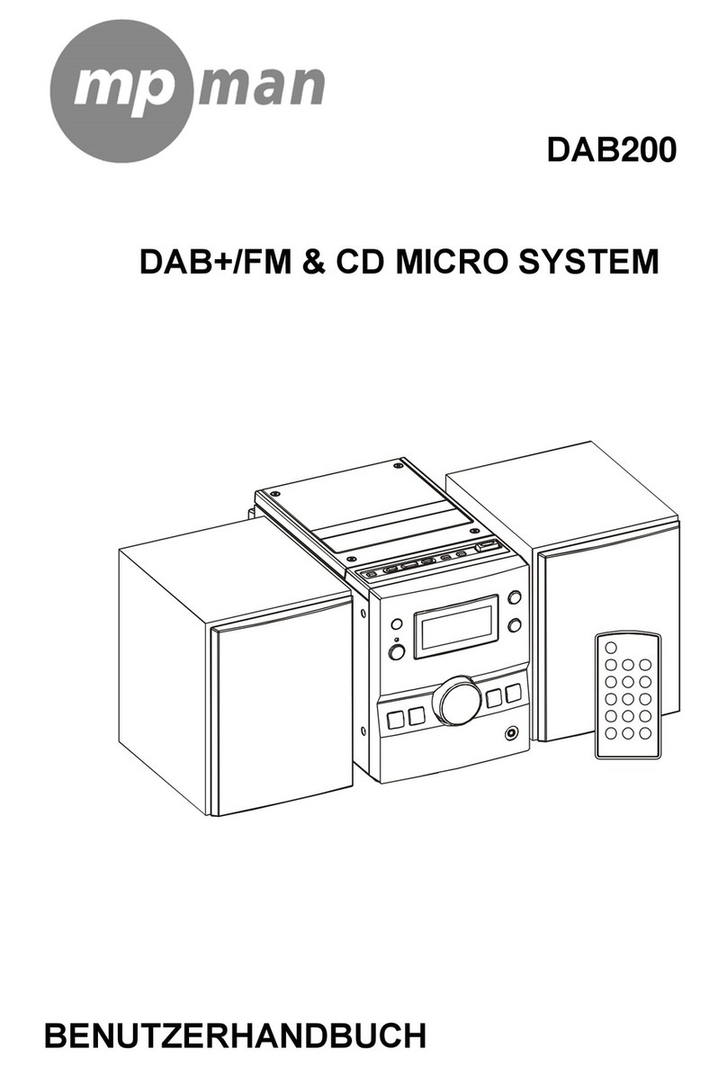MP-Man DAB200 Instructions for use