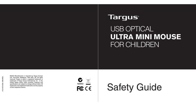 Targus AMU4501 Installation and operating manual