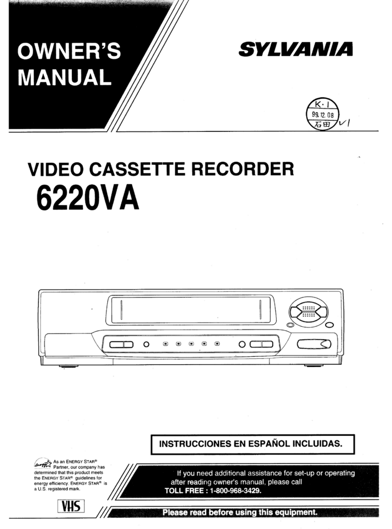 Sylvania 6220VA User manual