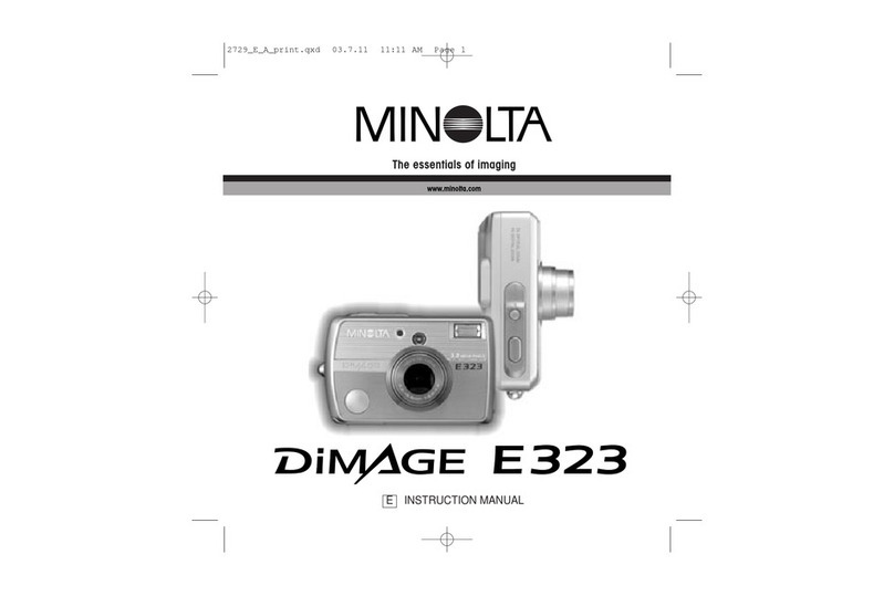 Minolta DIMAGE E323 - SOFTWARE User manual