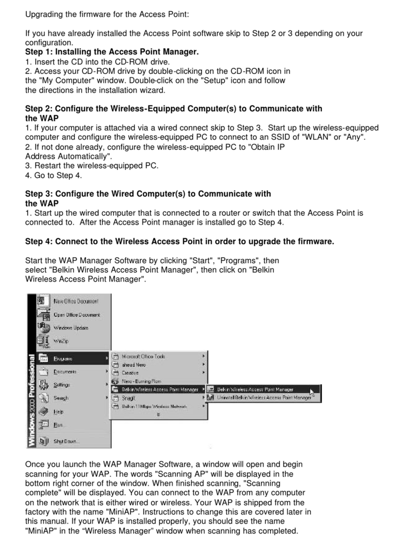 Belkin APFIRMWARE User manual Belkin APFIRMWARE User manual