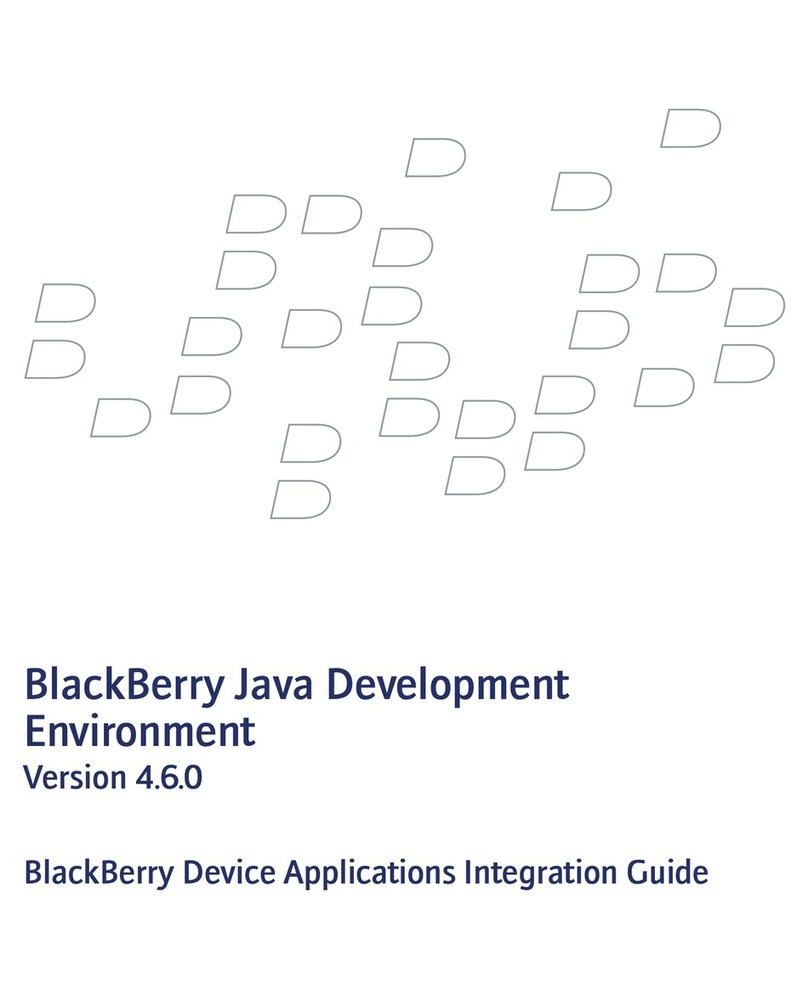 Blackbe;rry JAVA DEVELOPMENT ENVIRONMENT - -  DEVICE APPLICATIONS INTEGRATION - DEVELOPMENT... Quick setup guide