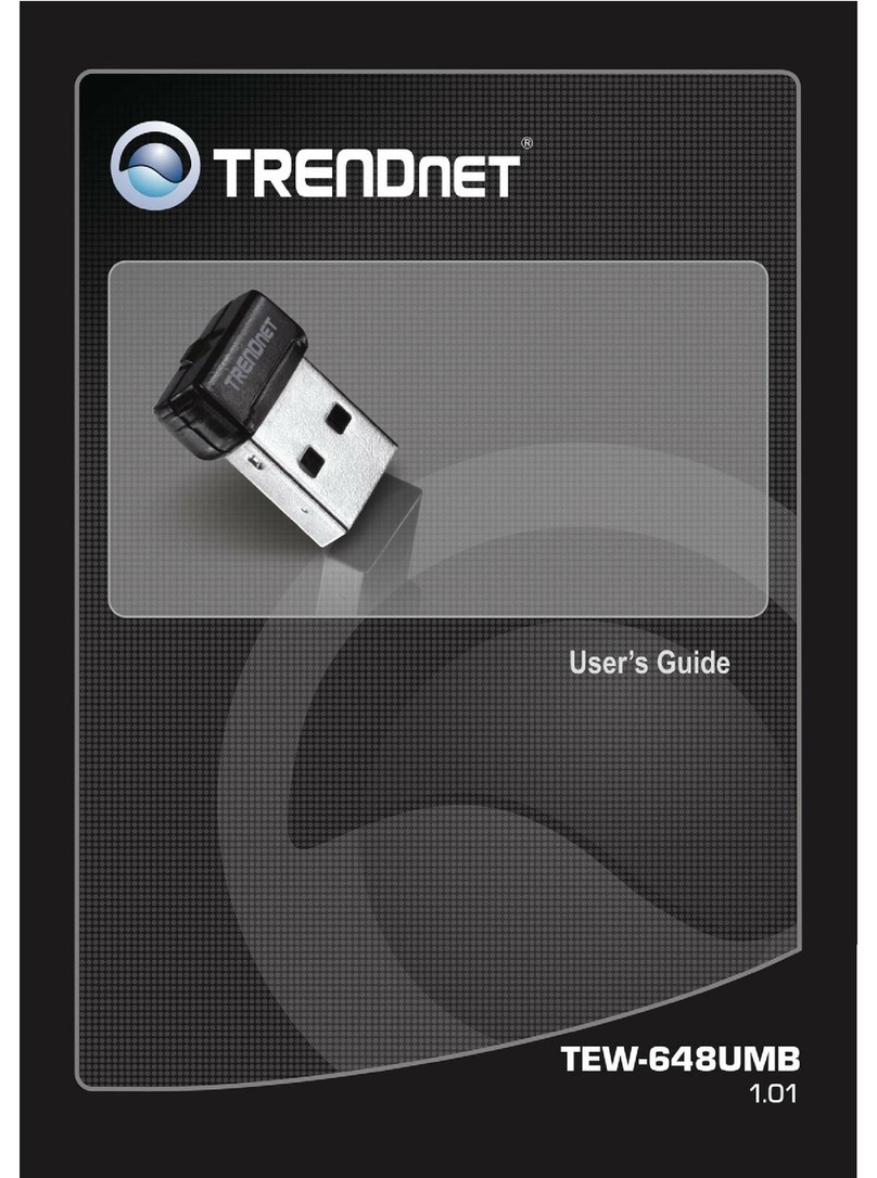 TRENDnet TEW-648UBM User manual