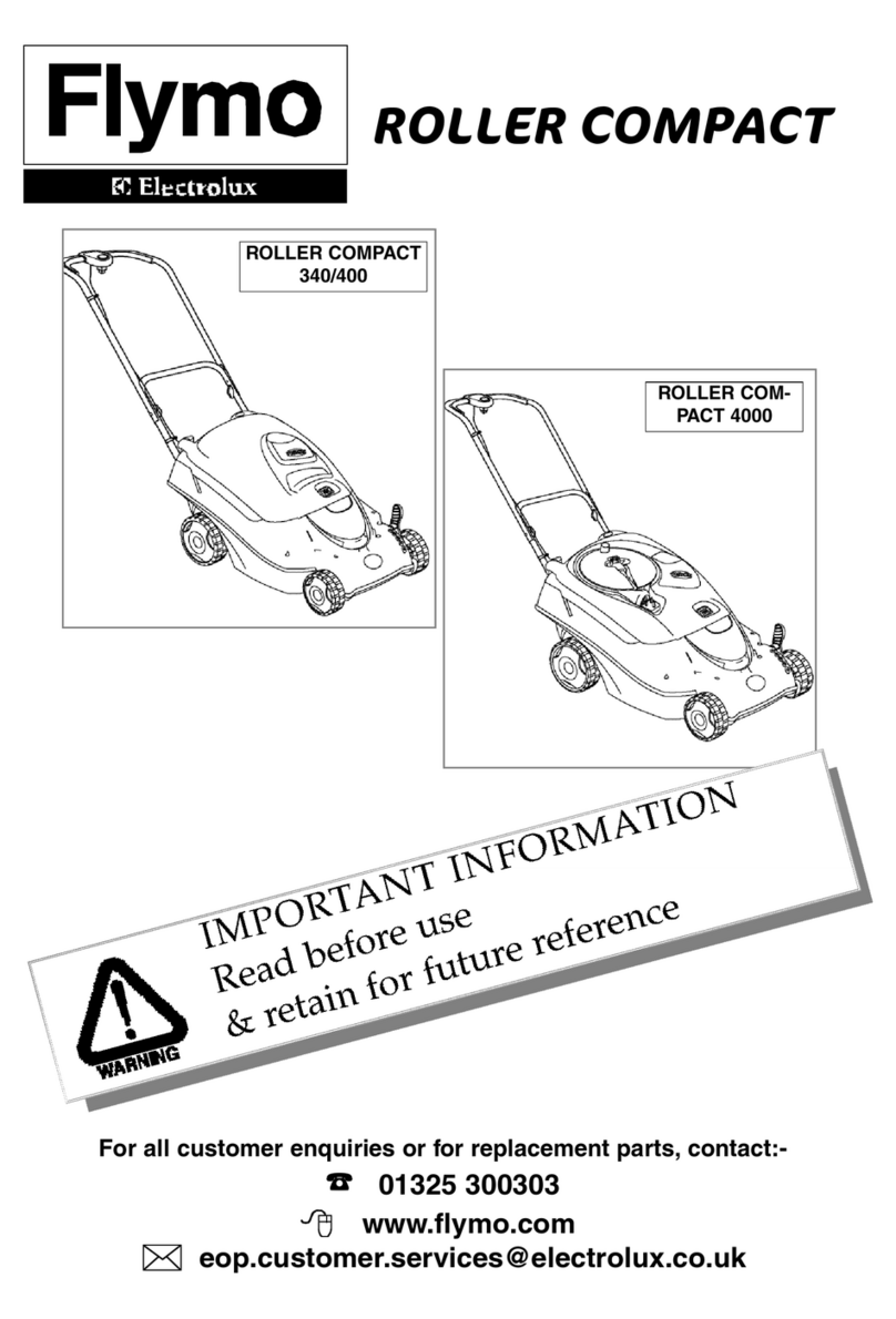 Flymo 340 User manual