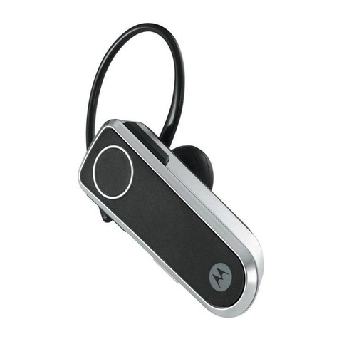 Motorola H620 - Headset - Over-the-ear User manual