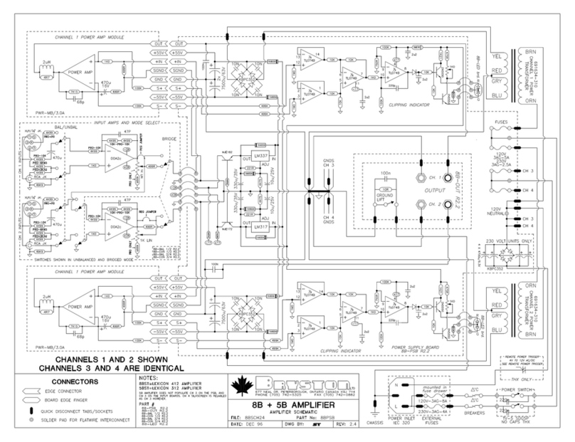 Bryston .5B Preamplifier Quick start guide