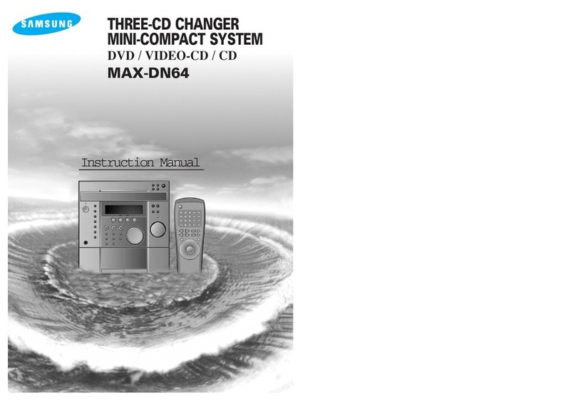 Samsung MAX-DN64 User manual