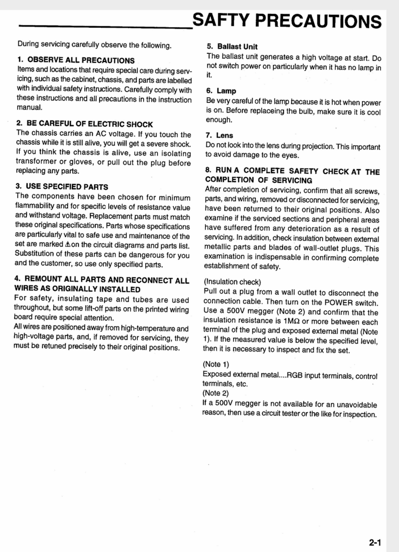 NEC MultySync MT800 User manual