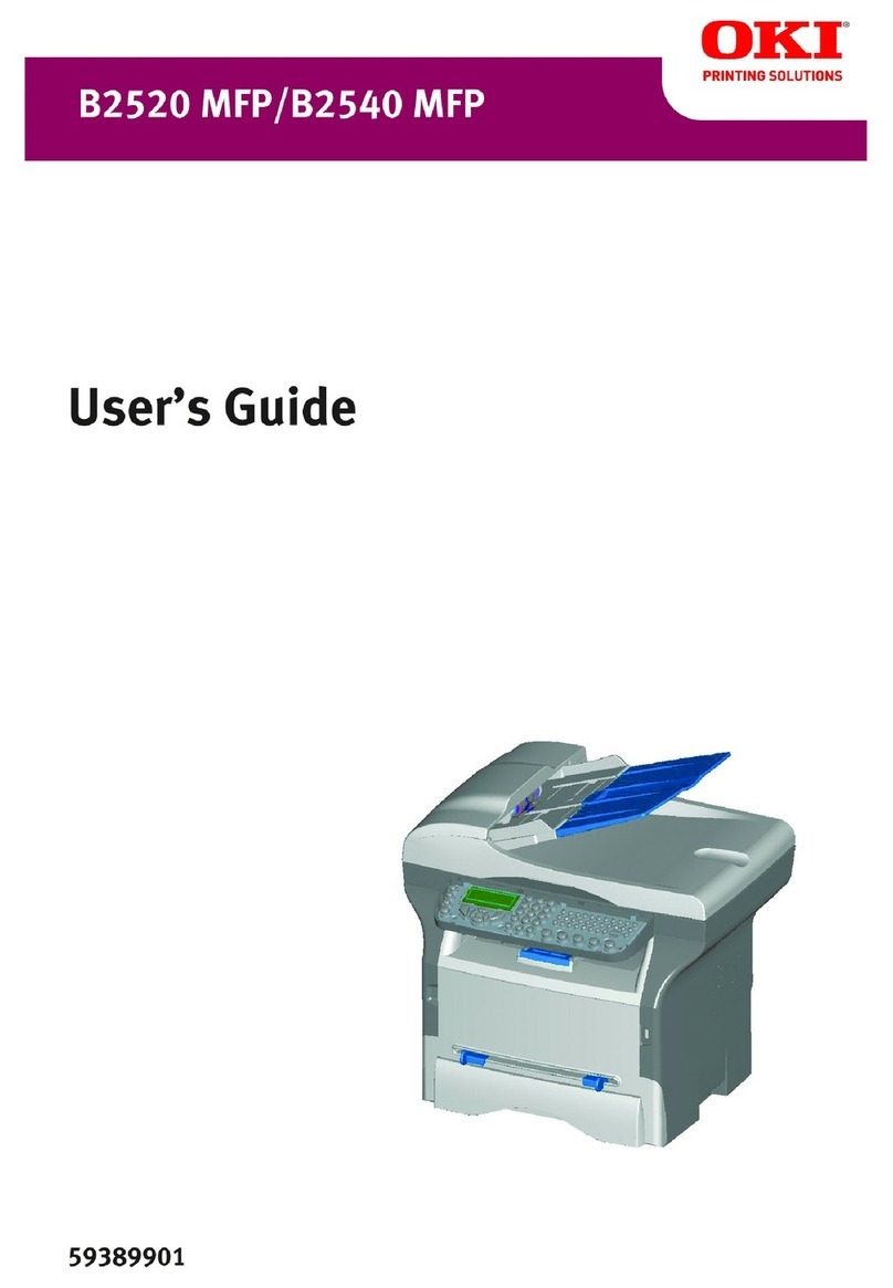 Oki B2520 User manual