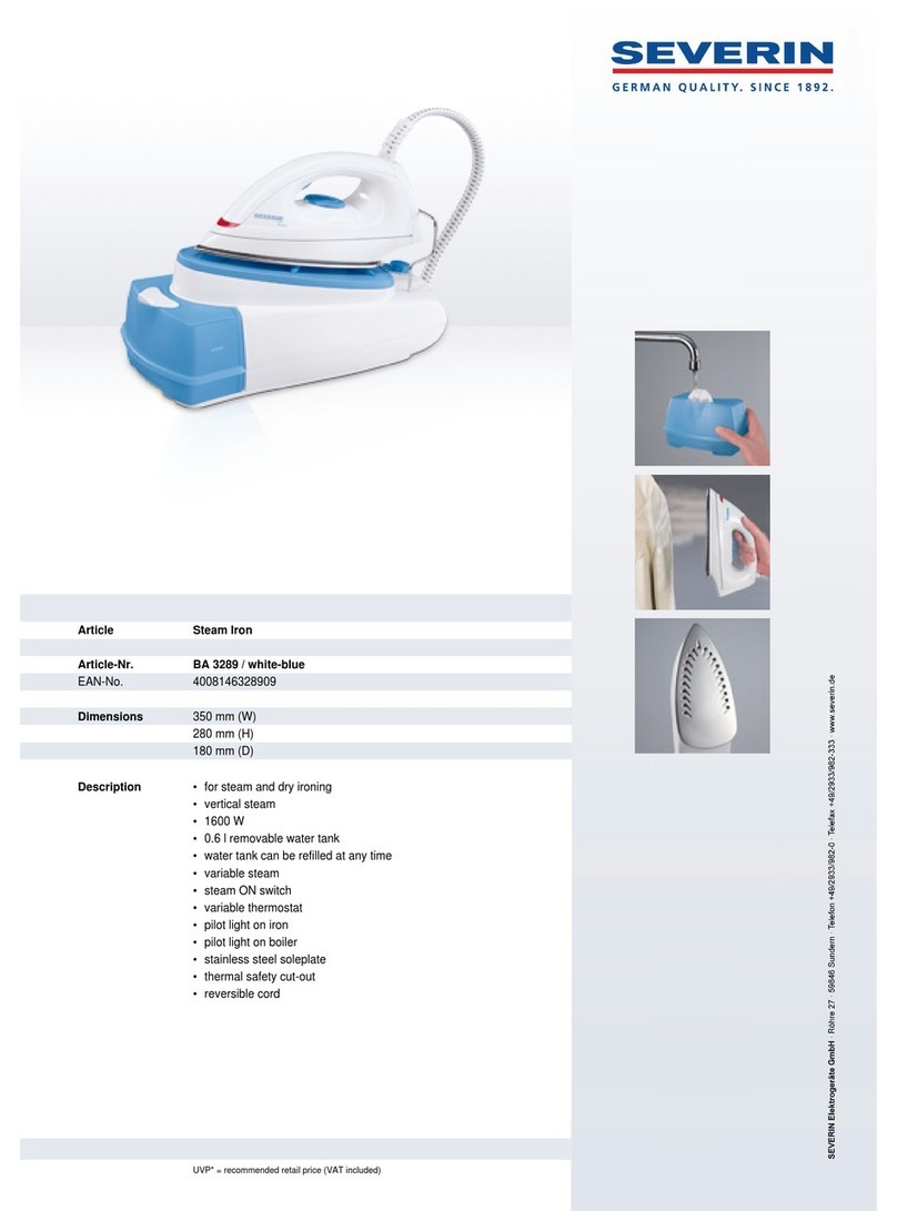SEVERIN BA 3289 User guide SEVERIN BA 3289 User guide