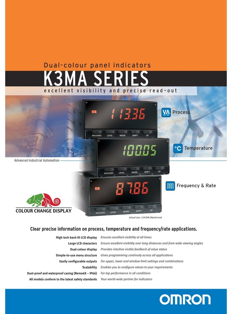 Omron K3MA-J-A2 100-240VAC User manual