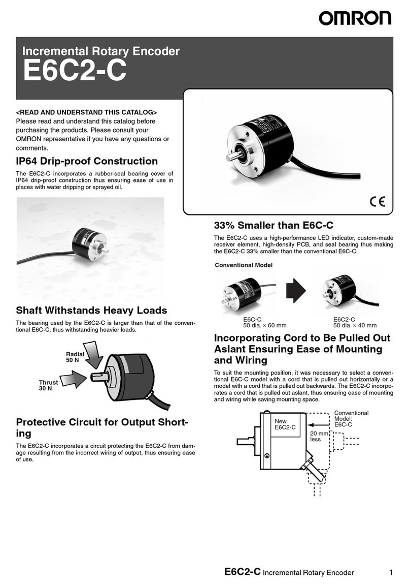Omron E6C2-C User manual