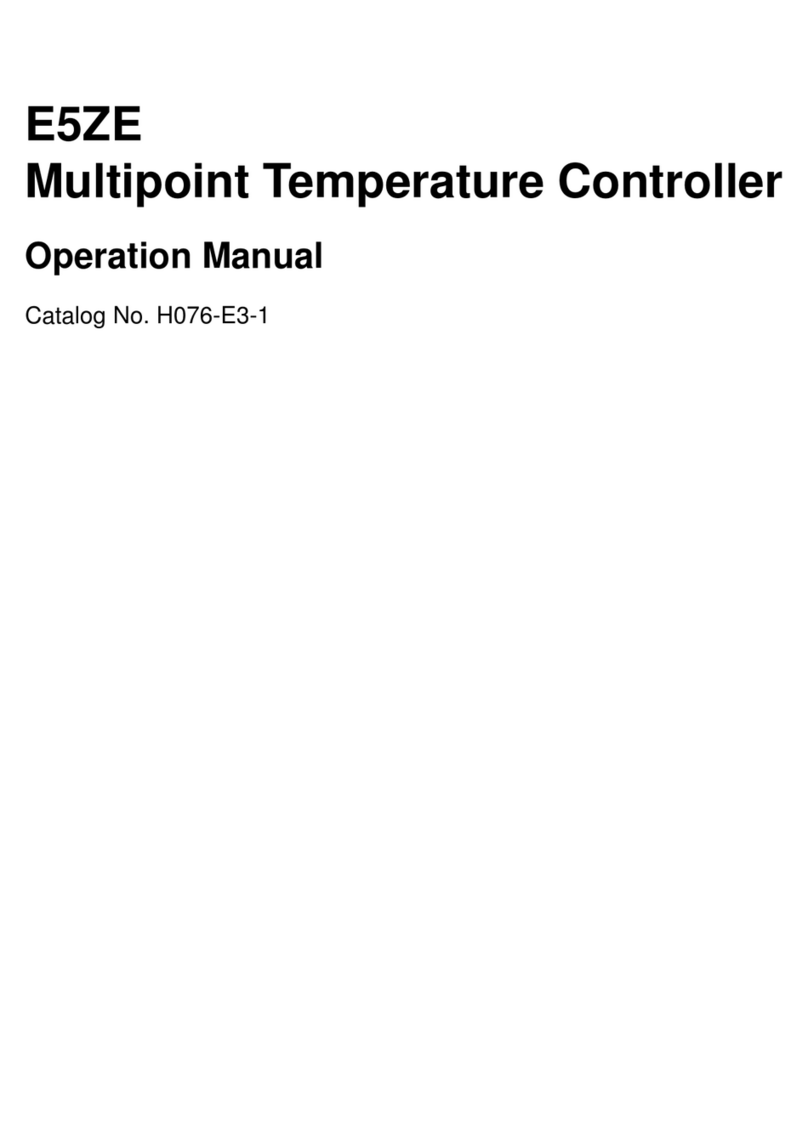 Omron E5ZE User manual
