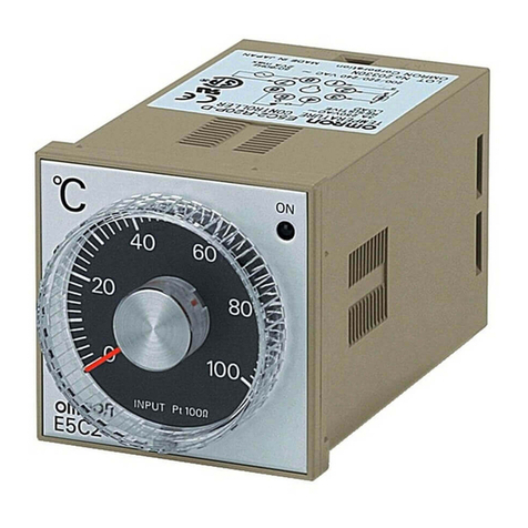 Omron E5C2 User manual