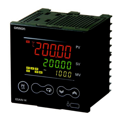 Omron E5AN-H User manual