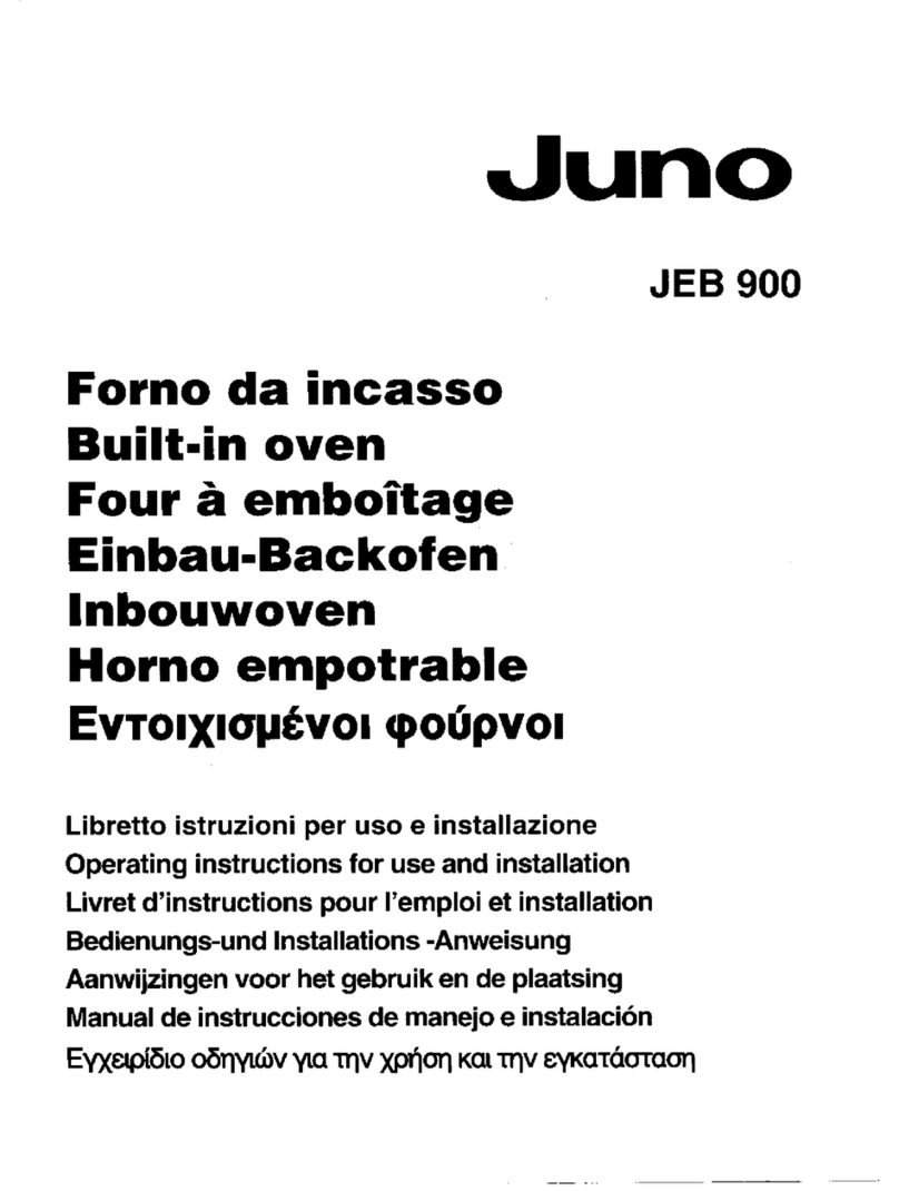 JUNO JEB900E Technical manual