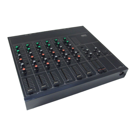 Yamaha RM602 User manual