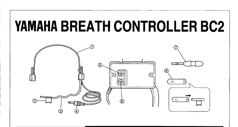 Yamaha BC2 User manual