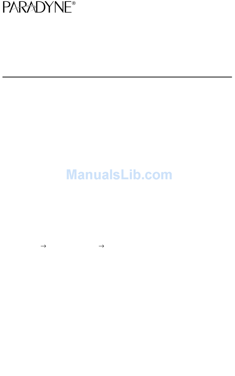 Paradyne Hotwire 6341 User manual