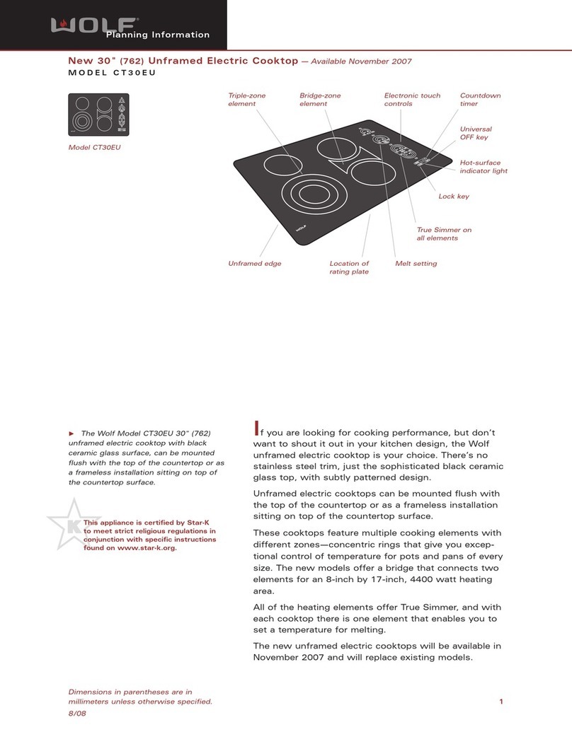 Wolf CT30EU Instructions for use
