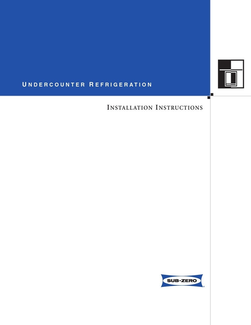Sub-Zero UC-24C User manual