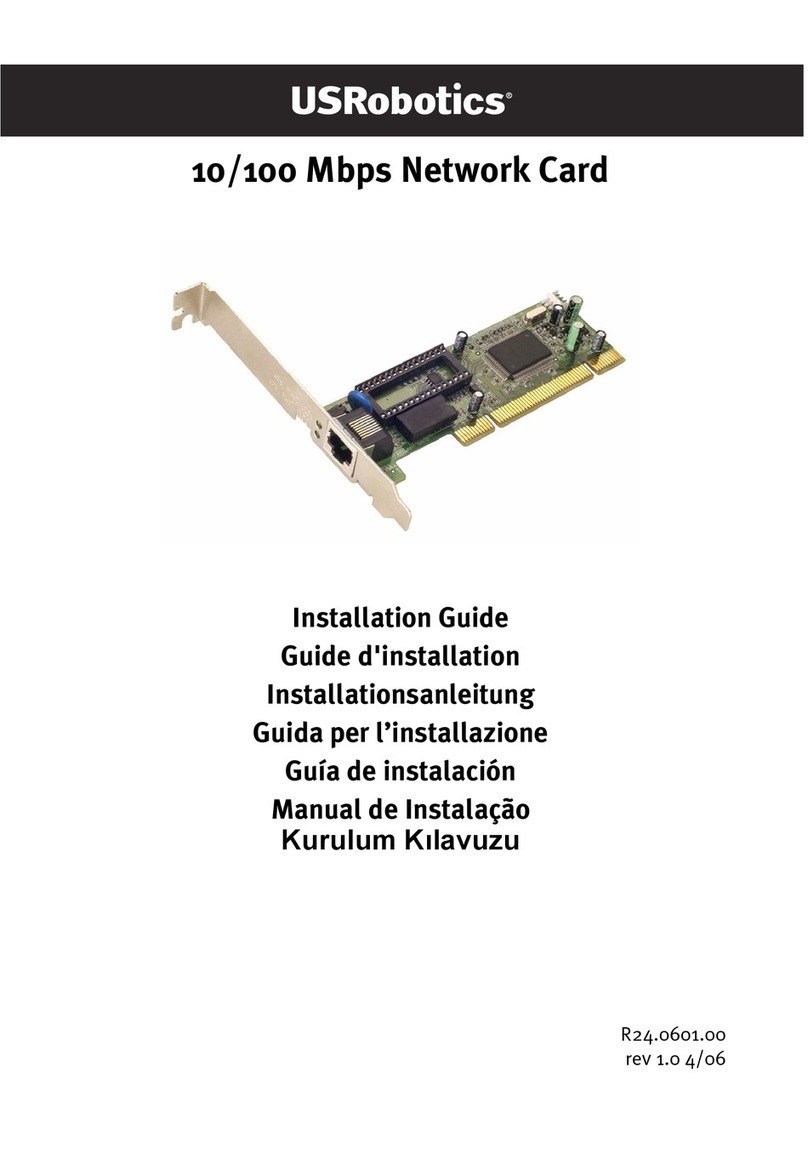US Robotics USR997900A User manual