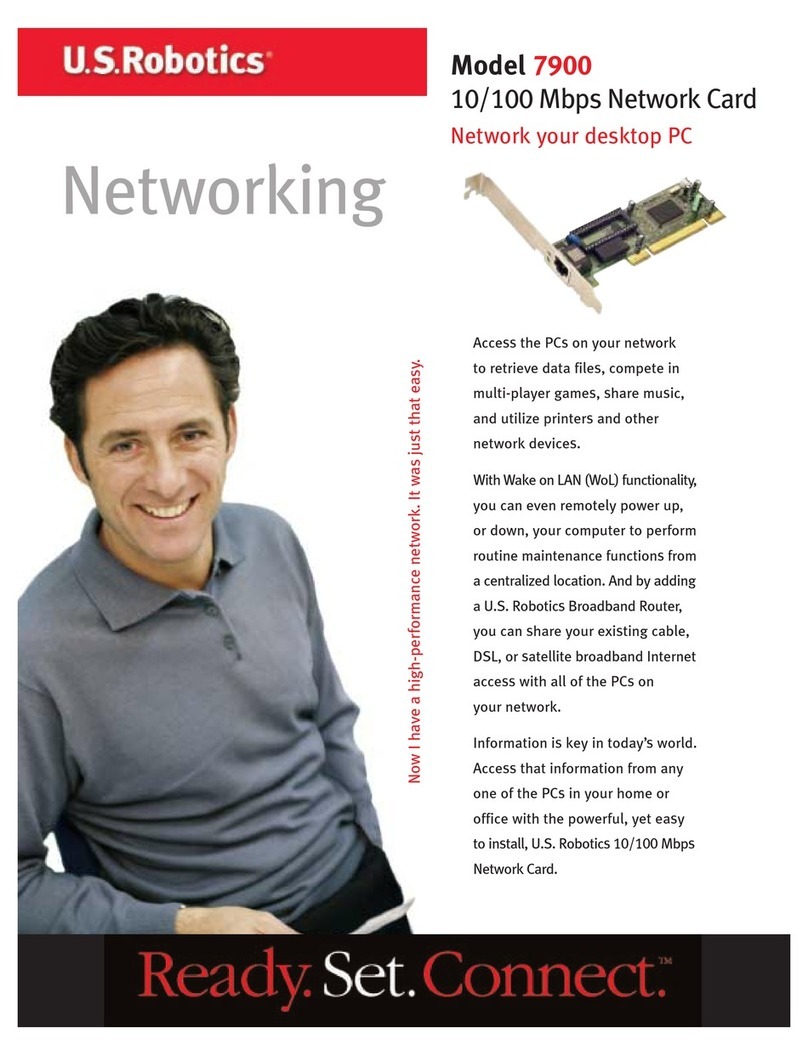 US Robotics USR997900A User manual