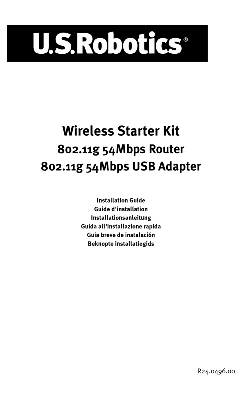 US Robotics USR5462 User manual