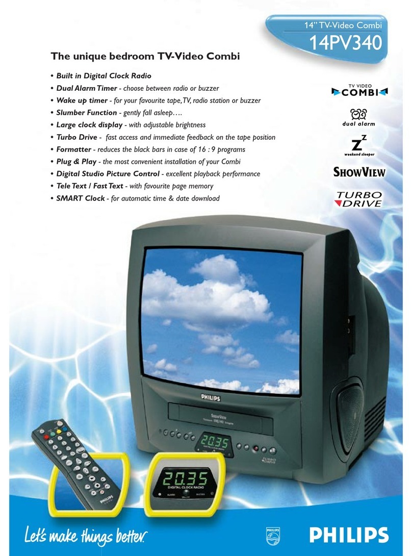 Philips 14PV340 User manual