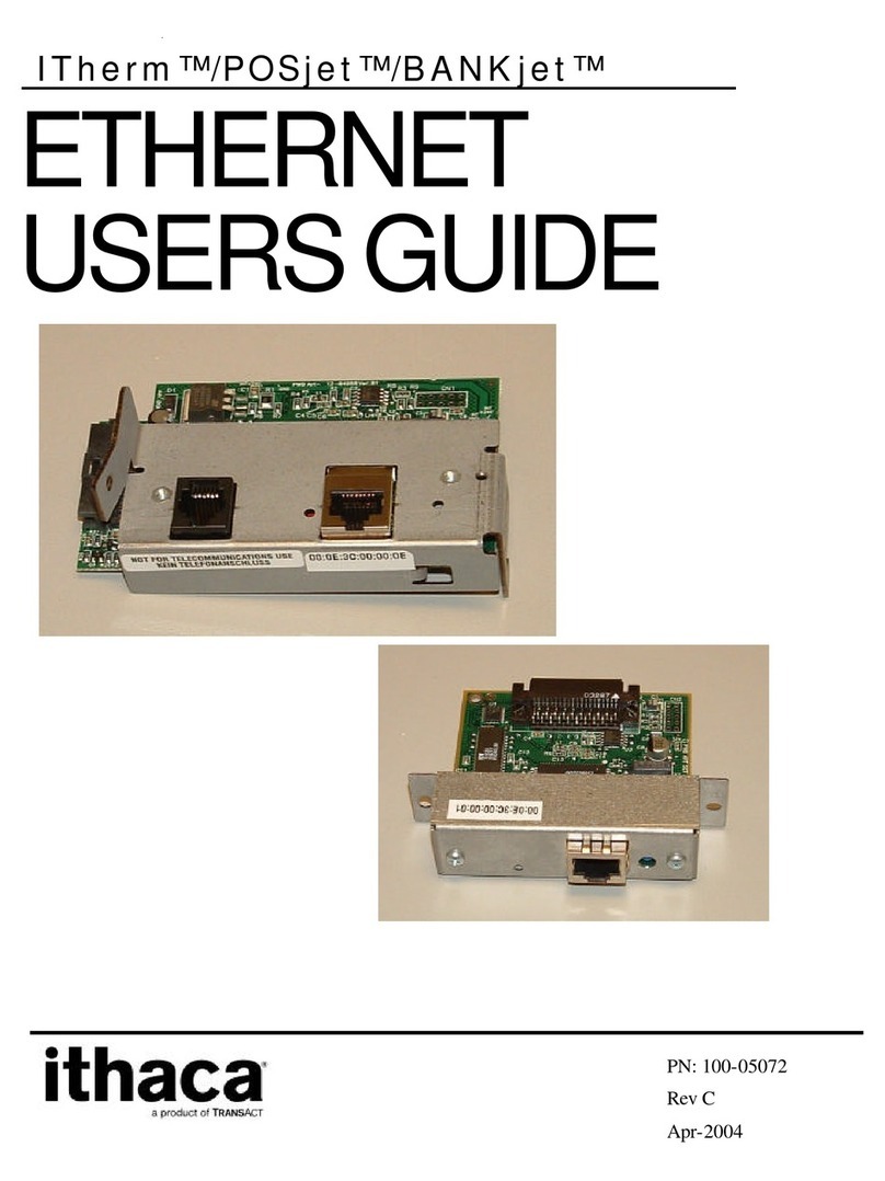Ithaca ITHERM 280 User manual