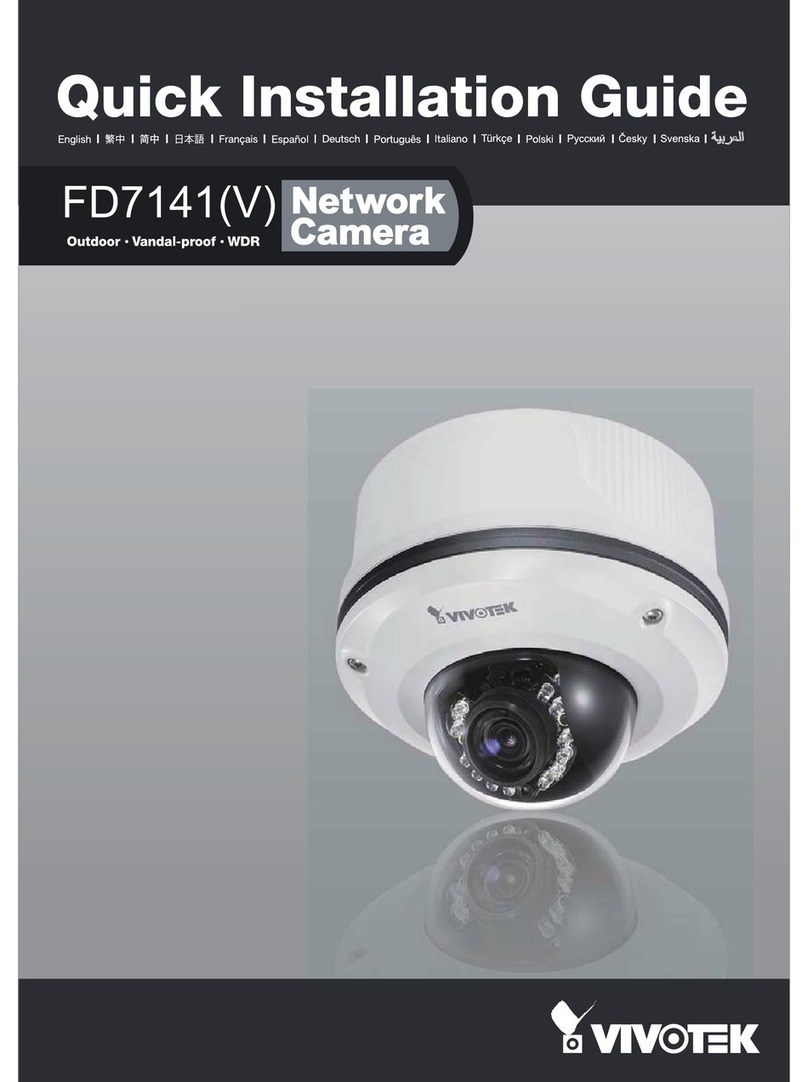 Vivotek FD7141 User manual