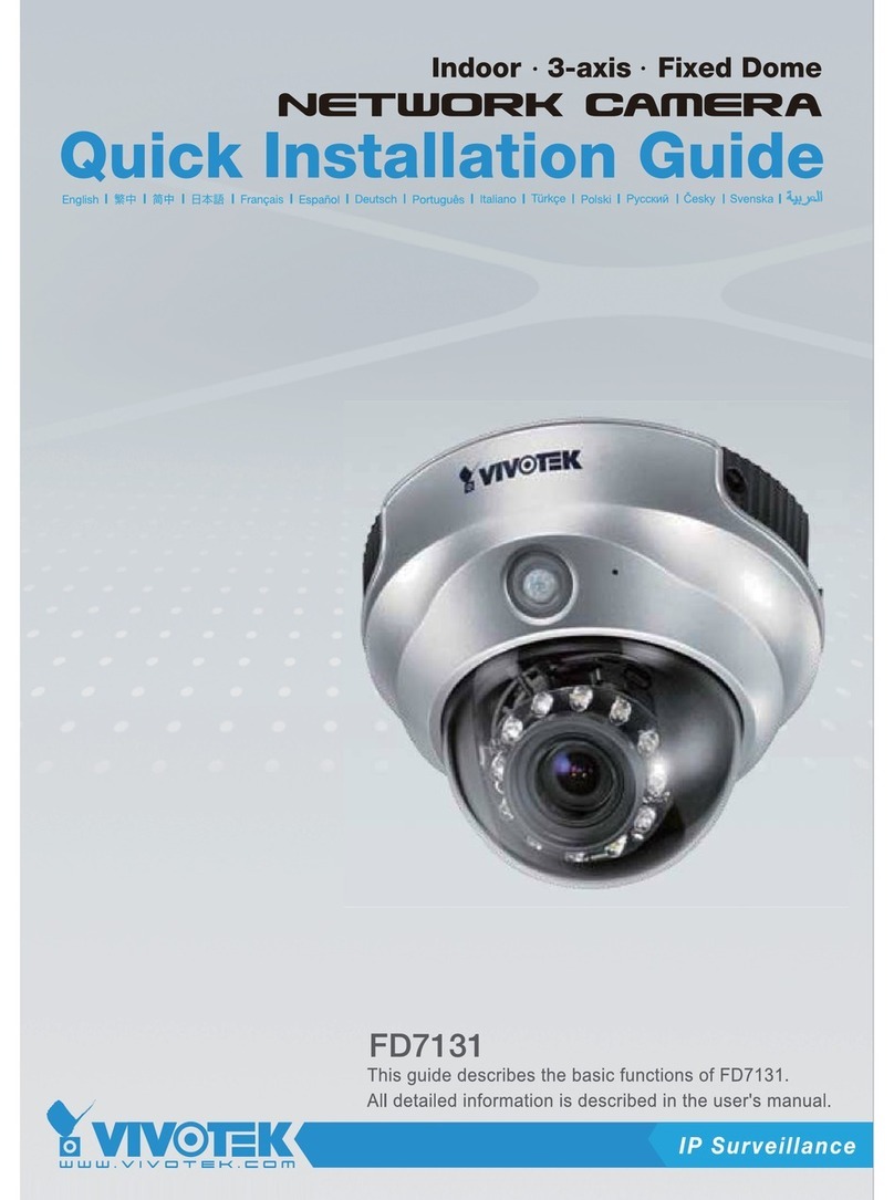 Vivotek FD7131 User manual