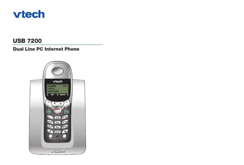V-tech USB 7200 User manual