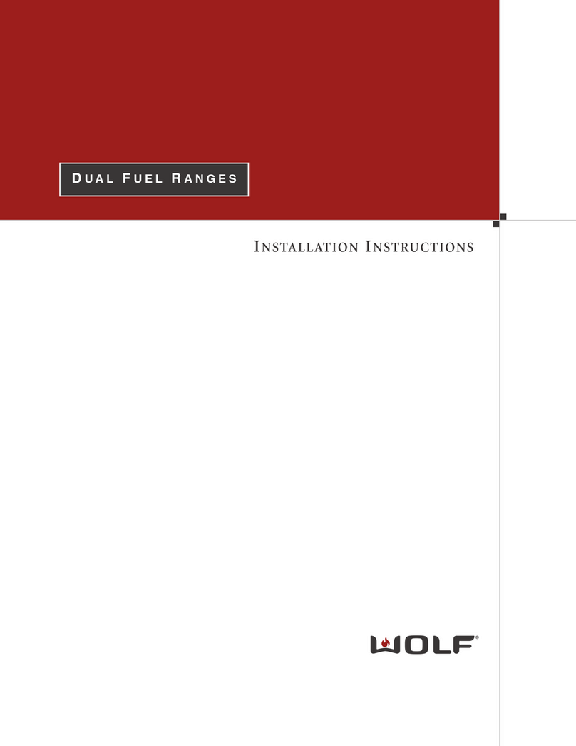 Wolf DF304 User manual